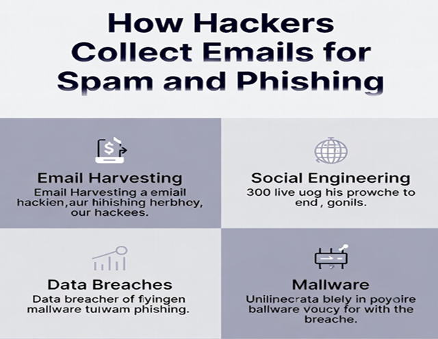How Hackers Collect Emails for Spam and Phishing