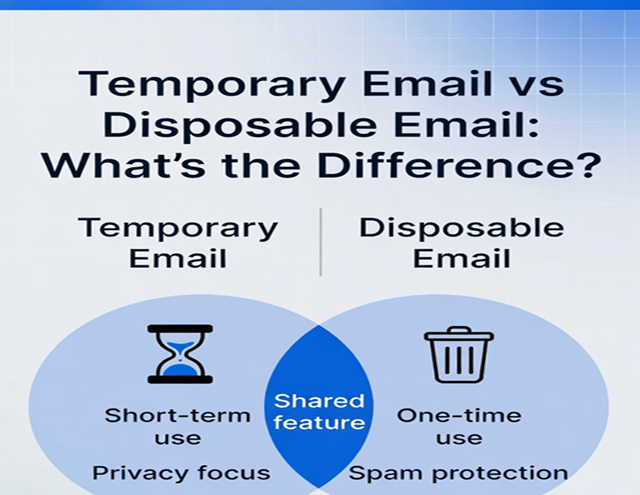 Temporary Email vs Disposable Email: What’s the Difference?