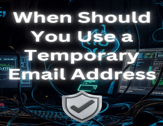 When Should You Use a Temporary Email Address?