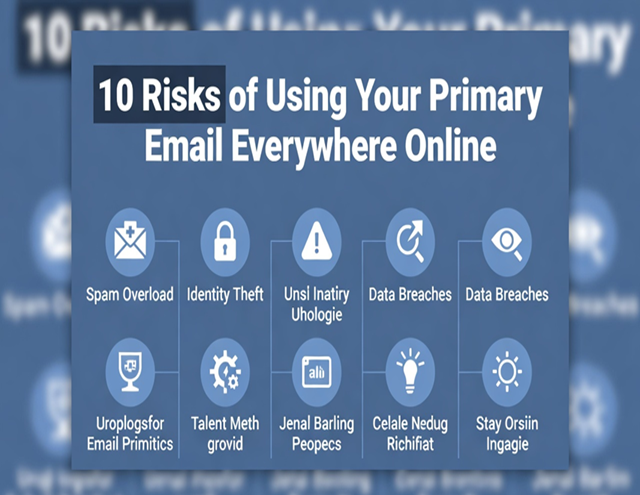 10 Risks of Using Your Primary Email Everywhere Online